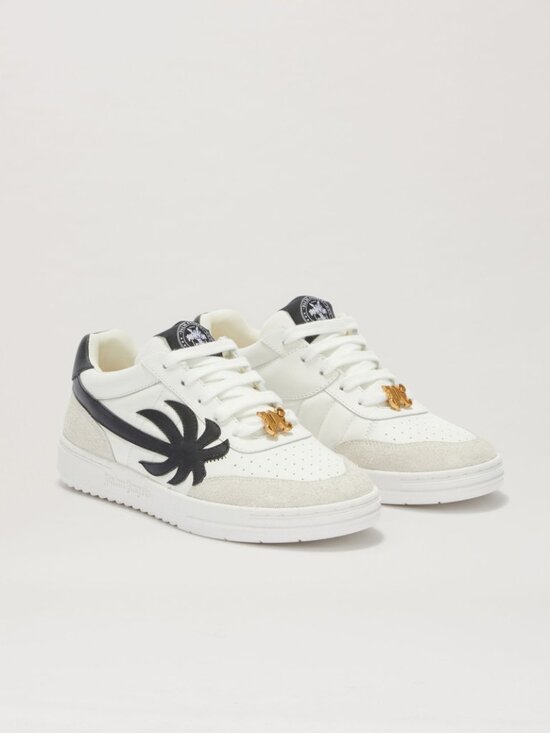 $565- Palm Angels Palm Beach University PMIA097R24LEA0010110 Sneakers- RARE main image 5
